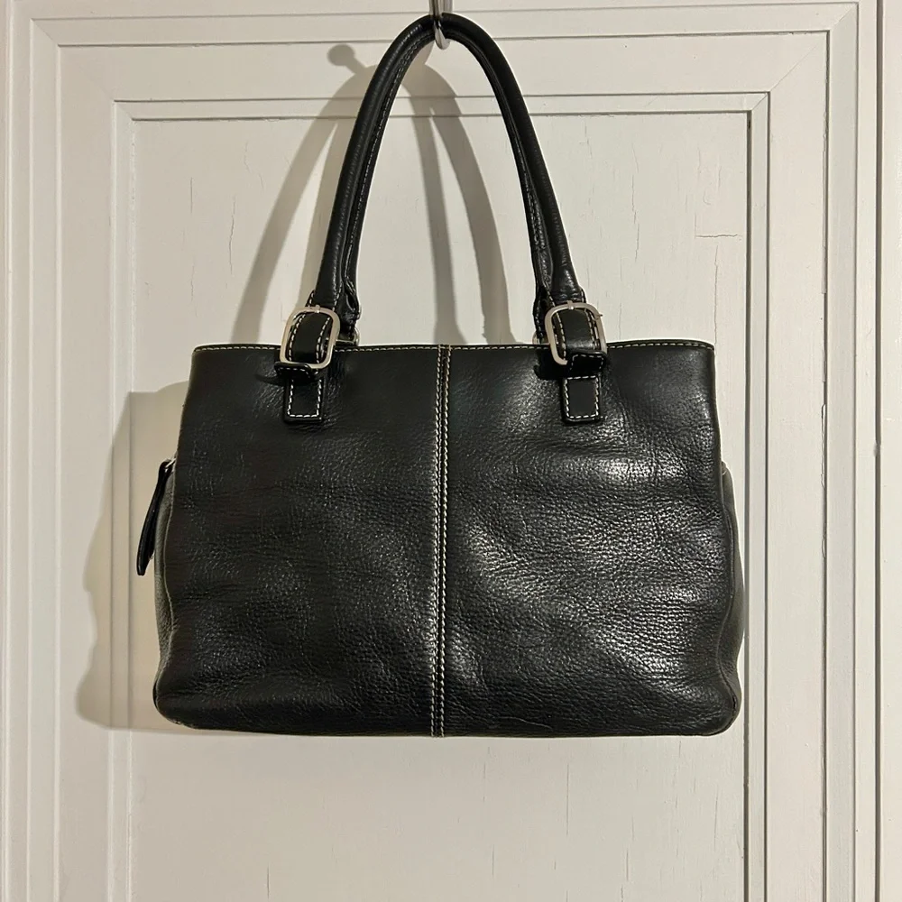 Giani Bernini Black Leather Handbag